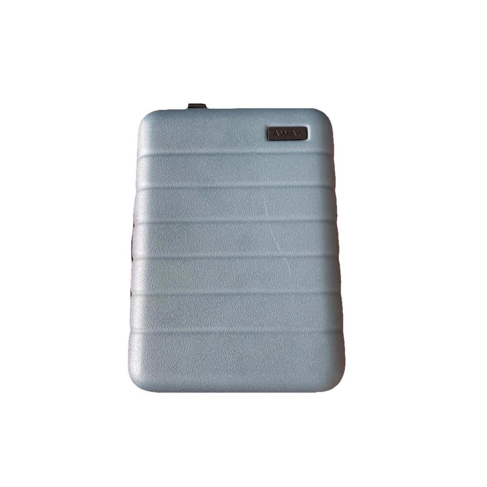 Away Mini Suitcase Toiletry Case Blue 7x5x3” Luggage Makeup Cosmetics H94‎